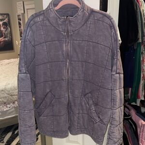 Forever 21 Purple Quilted Jacket